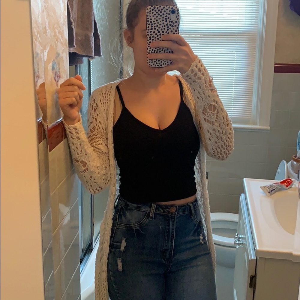Long lacey cardigan